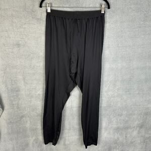 Patagonia Pants Mens Extra Large Black Capilene Base Layer Bottoms Outdoor Hike